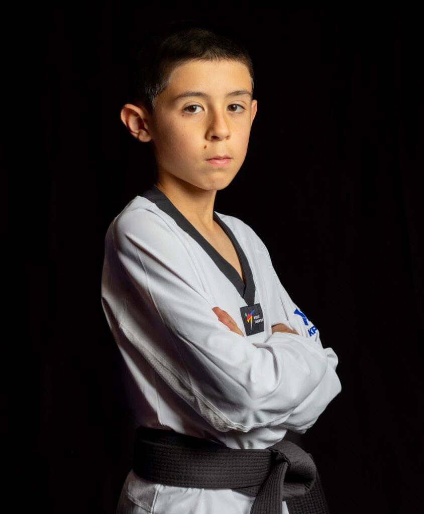Mateus Viviani Gallo, 1st Dan taekwondo athlete and medalist at Black Belt World