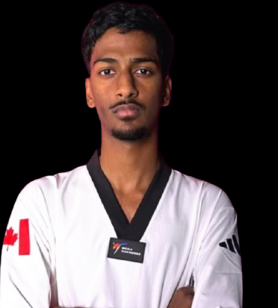 Nithan Brindamohan, 2nd Dan taekwondo athlete and medalist at Black Belt World