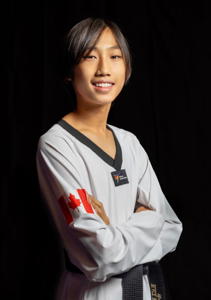Howie Lim, 2nd Dan taekwondo athlete and medalist at Black Belt World