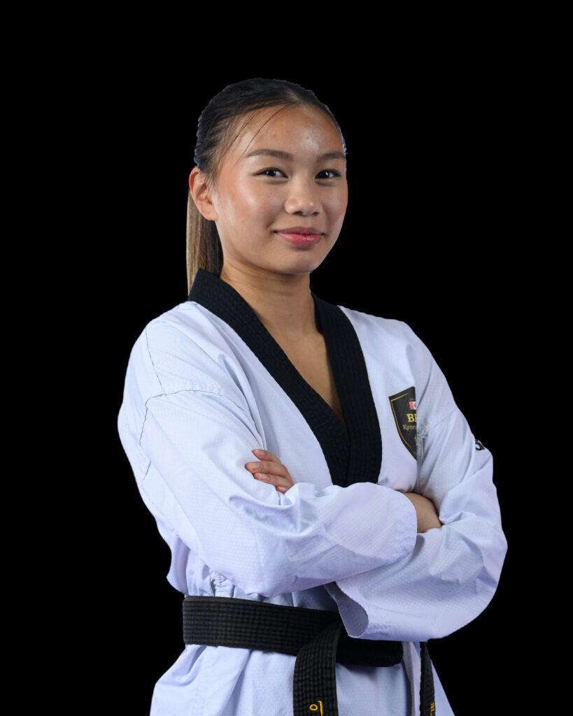 Isla Estepa, taekwondo athlete and medalist at Black Belt World
