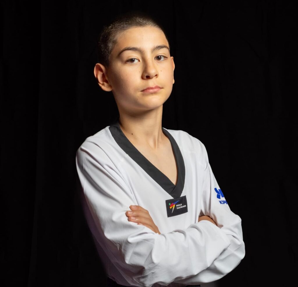 Pedro Viviani Gallo, 1st Dan taekwondo athlete and medalist at Black Belt World
